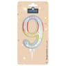 Bougie maxi chiffre n°9