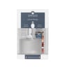 Lampe berger ovalie blanche givrée et recharge 180ml ambre d'orient