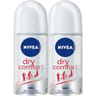 Nivea déodorant bille femme dry confort lot x6 50ml