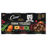 Cesar natural goodness boites en terrines pour chien adulte 3 variétés