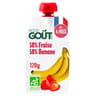 Good Gout gourde fraise banane bio 120g dès 4 mois