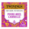 Twinings infusion ayurveda poire miel cannelle x20 36g