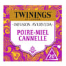 Twinings infusion ayurveda poire miel cannelle x20 36g