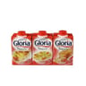 Gloria lait entier concentré non sucré 7,5% de mat.gr 3 x 200 ml