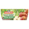 Andros dessert fruitier pomme nature 4 x 100g