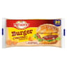 Président 20 tranches burger cheddar emmental 340g