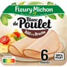 Fleury Michon blanc de poulet à la broche 6 tranches fines 180g