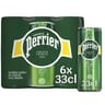 Perrier eau minérale naturelle gazeuse 6x33cl