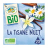 La tisaniere bio nuit plantes à infusion saveur vanille x20 30g