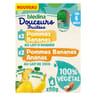Bledina gourdes douceurs fruitées 100% végétal 2 pommes bananes 360g
