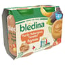 Bledina pots purée aubergines tomates agneau 2x200g