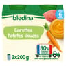 Bledina pots carottes patates douces 2x200g
