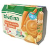 Bledina pots purée de carottes jambon 2x200g