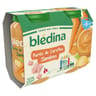 Bledina pots purée de carottes jambon 2x200g