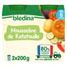 Bledina pots mousseline de ratatouille 2x200g