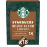 Starbucks capsules type nespresso house blend x18 -103g