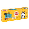 Pedigree protein + terrine 2 variétés 4 x 400g