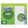 Swiffer balai attrape poussière-recharges lingettes sèches x18
