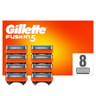 Gilette fusion5 recharges de lames de rasoir pour homme 8 recharges