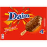 Daim bâtonnets caramel x4 258g