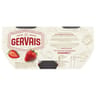 Gervais yaourt sur lit de fraise 4x115g