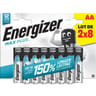 Energizer pack 2x8 piles alcalines max plus AA