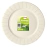 Cora assiette carton blanche diamant 29cm x20