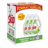 Skip lessive liquide fraîcheur intense 3x37 lavages 4.995l
