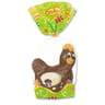 Rohan lapin ou canard ou poule en chocolat au lait décorés x1-125g