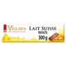 Villars tablette chocolat lait maïs 300g