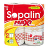 Sopalin essuie-tout sur mesure décoré 2=4 rouleaux