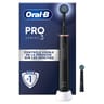 Oral-b brosse à dents électrique pro3 cross action noire + 1 brossette