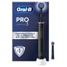 Oral-b brosse à dents électrique pro3 cross action noire + 1 brossette