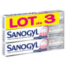 Sanogyl dentifrice blancheur et soin 3x75ml