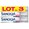 Sanogyl dentifrice blancheur et soin 3x75ml
