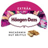 Haagen dazs pot macadamia nut brittle 650ml 560g