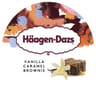Haagen dazs vanille caramel brownie 460ml 386g