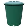 Cuve cylindr. 210 l complete verte avec couvercle et robinet
