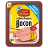 Justin Bridou les belles tranches bacon fumé au bois de hêtre environ 21 tranches 210g maxi format