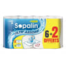 Sopalin essuie tout ultr'absorb blanc fsc x6+2 offerts