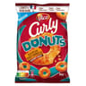 Curly donuts sweet barbecue
