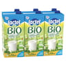 Lactel lait uht bio demi écrémé brique 6x1l