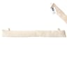 Boudin de porte bouclette creme 7x80cm