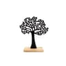 Arbre de vie 26x22 cm noir