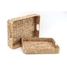 Plateau tresse  gm 45x32x7.5cm