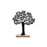 Arbre de vie 30x33cm noir