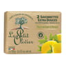 Le Petit Olivier savons verveine citron 2x100g