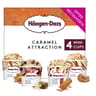 Haagen dazs 4 minicup caramel attraction 380ml 321g