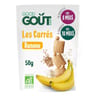 Good Goût les carrés banane 50g bio