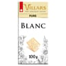 Villars tablette chocolat blanc pur 100g